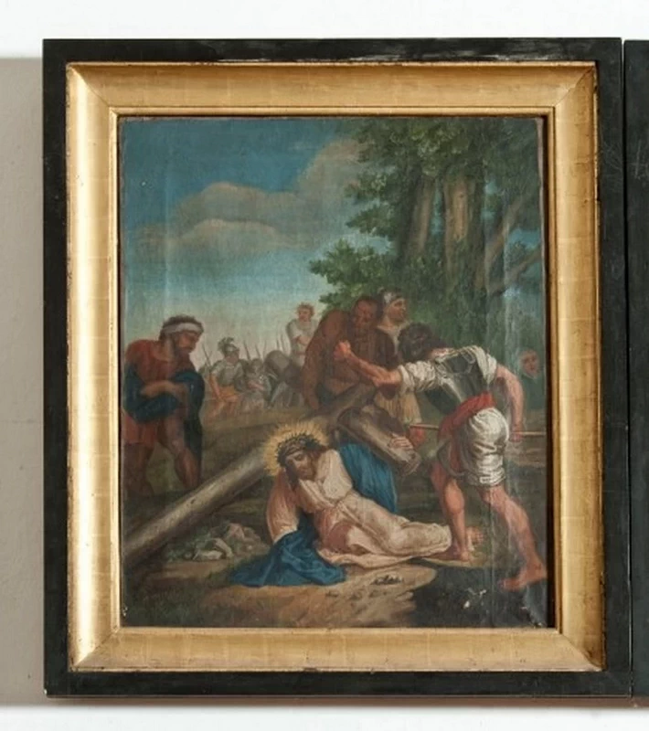 Via crucis - Gesù Cristo cade la prima volta